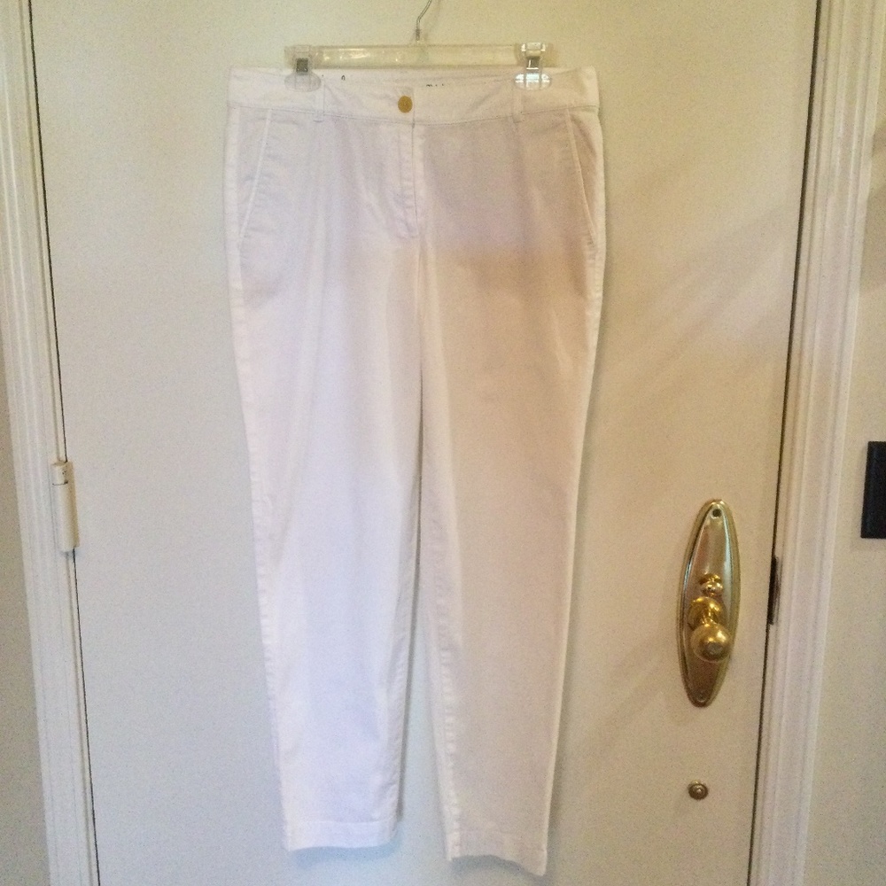 White Chinos